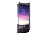 Zagg Invisibleshield Glass Curve - Protection D'écran Pour Téléphone Portable - Verre - Couleur De Cadre Noir - Pour Samsung Galaxy S9