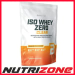 BioTech USA Iso Whey Zero Clear Protein Drink Powder, Peach Ice Tea - 1000g