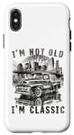 iPhone X/XS I'm Not Old I'm Classic , Old Car Driver New York Case