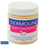 Dermoline Skin Ointment  100g  Horse and Pony First Aid Cream  Stimulates Repair