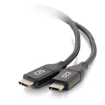 C2G 0.9M USB-C to USB-C 5A Power Delivery and Data Transfer Lead Suitable for use with Galaxy S9/8+, MacBook Pro, iPad Pro, Google Pixel, Chromebook, Nexus, Huawei, Nintendo Switch and more