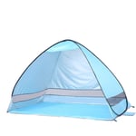 SCAYK 200 * 120 * 130cm Outdoor Automatic Instant Pop-up Portable Beach Tent Anti UV Shelter Camping Fishing Hiking Picnic fishing tent tents blackout tent camping (Color : Type 3 blue)