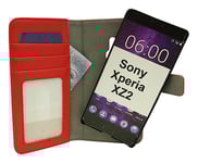 Magnet Fodral Sony Xperia XZ2 (H8266) (Röd)