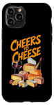 Coque pour iPhone 11 Pro Vive la fête du fromage et du bon vin