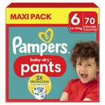 Couches Culottes Bébés Baby-dry Pants 14 - 19 Kg Taille 6 Pampers