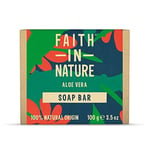 Faith In Nature Natural Aloe Vera Hand Soap Bar Rejuvenating Vegan & Cruelty ...