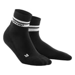 CEP 80's Kompressionsstrumpor Mid Cut Dam, Storlek 40-43, Svart - Optimal Stöd för Löpning och Aktivitet