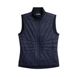 Holma Quilt Hybrid Vest: M JL Navy