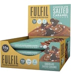 Fulfil Chocolate Salted Caramel Flavour High Protein Snack BarPack of 15x55g New