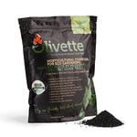 Olivette Horticultural Activated Charcoal for Plants by, Terrarium Horticulture Moisture Absorbers, Terrarium Supplies, USDA Organic Certified 1 Bag