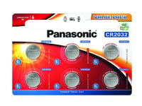 Panasonic CR2032 Litiumbatteri (6 stk)