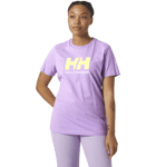Helly Hansen W Hh Logo T-shirt Puuvillatopit HEATHER