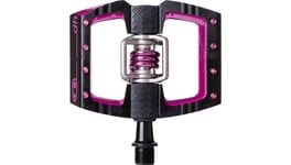 Crankbrothers Mallet DH Bicycle Pedals 9/16", Black/Pink