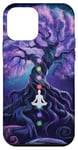 Chakra Méditation Arbre Nature Univers Éléments Coque pour iPhone 12 mini