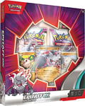 Pokémon Jeu de cartes à collectionner : collection Epitaff-ex (3 cartes promo holographiques et 4 packs boosters)