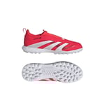 adidas Predator League Laceless Tf Pure Victory - Lucid Red/vit/svart Barn - Turf (Tf), storlek 34