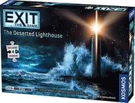 Thames & Kosmos EXIT: The Deserted Lighthouse, Escape Room Game with 4 Jigsaw Puzzles, Family Games for Game Night, Board Games for Adults and Kids, For 1 to 4 Players, Ages 12+