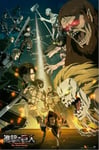 Grupo Erik Attack On Titan - Paradis VS Marley Poster - 35.8 x 24.2 inches / 91 x 61.5 cm - Shipped Rolled Up - Cool Posters - Art Poster - Posters & Prints - Wall Posters