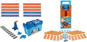 Hot Wheels FLK90 Builder Multi Loop Box Playset and Connectable Track Play Set