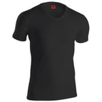 JBS Basic 13720 T-shirt V-neck Svart bomull Small Herr