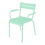 Fermob - Luxembourg Armchair Opaline Green 83 - Matstolar utomhus