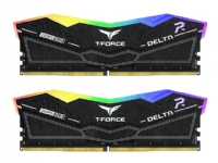 T-Force DELTA RGB - DDR5 - sats - 32 GB: 2 x 16 GB - DIMM 288-pin - 5600 MHz / PC5-44800 - CL36 - 1.2 V - ej buffrad - on-die ECC - svart