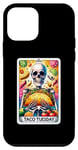 iPhone 12 mini Funny Tarot Card Taco Tuesday Oh Yeah Skeleton Tacos Foodie Case