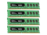 Coreparts - Ddr3 - Sats - 32 Gb: 4 X 8 Gb - Dimm 240-Pin - 1600 Mhz / Pc3-12800 - Ej Buffrad - Ecc - För Dell Poweredge M620, R620, R720, R720xd, T620