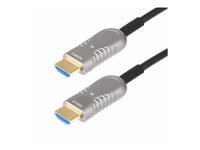 Startech.Com 30Ft (9.1M) Hdmi 2.1 Hybrid Active Optical Cable (Aoc), Cmp, Plenum Rated, Ultra High Speed Hdmi Fiber Optic Cable, 48Gbps, 8K 60Hz/4K 120Hz, Hdr10+/Frl/Tmds/Earc - Cmp In Wall Hdmi 2.1/2.0 Cord (8K-A-30F-Hdmi-Cable) - Ultra High Speed