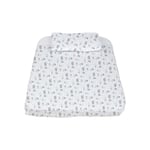 CHICCO - Ensemble linge de lit 3 pièces pour Berceau Cododo Next2Me : Taie oreiller + Drap housse + Housse de couette Grey Sheep