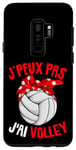 Coque pour Galaxy S9+ J'Peux Pas J'ai Volley Volley-Ball Volleyball Fille Femme