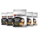 Tassimo Toffeenut Latte Coffe Pods (Pack of 5, Total 80 Coffe Pods)