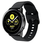 Soft Silikonarmband Huawei Watch GT/GT 2 46mm/GT 2 Pro Svart