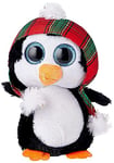 TY- Beanie Boo's-Peluche Cheer Le Pingouin 15 cm, TY36241, Noir/Blanc