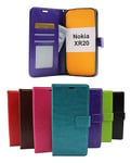 Crazy Horse Wallet Nokia XR20 (Svart)