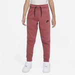 Nike Byxor Sportswear Tech Fleece för ungdom (killar) - Röd