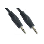 Nanocable Cable audio, Jack 3.5/M-M, negro, 5m