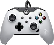 PDP Wired Controller for XBox One, Series X, PC White