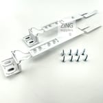 2 x Zanussi Integrated Fridge Freezer Door Bracket Slide Kit Eq 4055372405