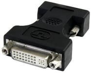 STARTECH - DVI to VGA Cable Adaptor, Black - Female to Male