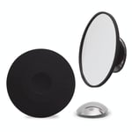 Bosign Sminkspegel AirMirror X15 Löstagbar Make-up spegel Svart ø 11,2 cm,1,4cm djup Glas 263154