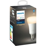 Philips Hue Warm White Smart LED E27 Screw Cap Bluetooth Bulb, Google & Alexa