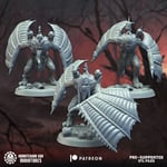 Set of 3 Corpse Vultures Compatible as Flesh Eater Courts Crypt Flayers
