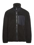Saglek Zip Up Tops Sweat-shirts & Hoodies Fleeces & Midlayers Black Moose Knuckles
