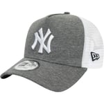 New Era 9FORTY Jersey Trucker New York Yankees Snapback Cap - Grå - str. ONESIZE