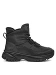 UGG Yose Padded Lace Ankle Boots - Black, Black, Size 3, Women