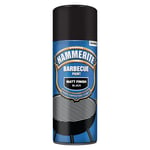 Hammerite BBQ Paint Aerosol - Matt Black - 400ml - Quick Drying