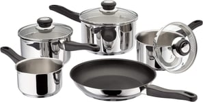Judge Vista J3C1A Set of 5 Stainless Steel Draining Pans in Gift Box - 16cm 18c