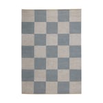 Kateha Allium Fox Trott matta Silver Blue, 170x240 cm