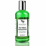 Tea Tree Body Wash Soap Made In UK Natural Shower Gel Body Wash Natural Cleanse